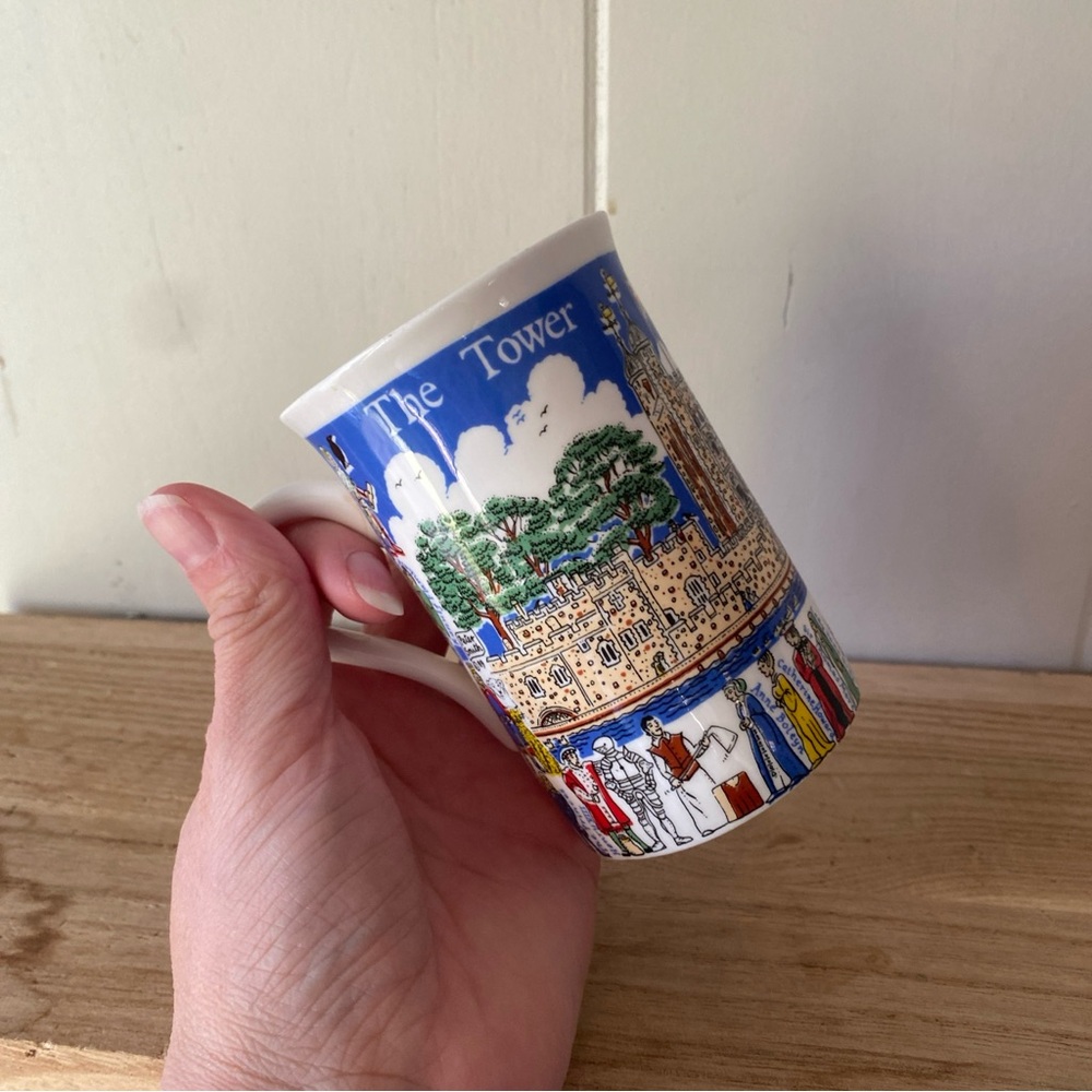 Colorful Tower Mug